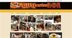 Desktop Screenshot of grillmaster101.com